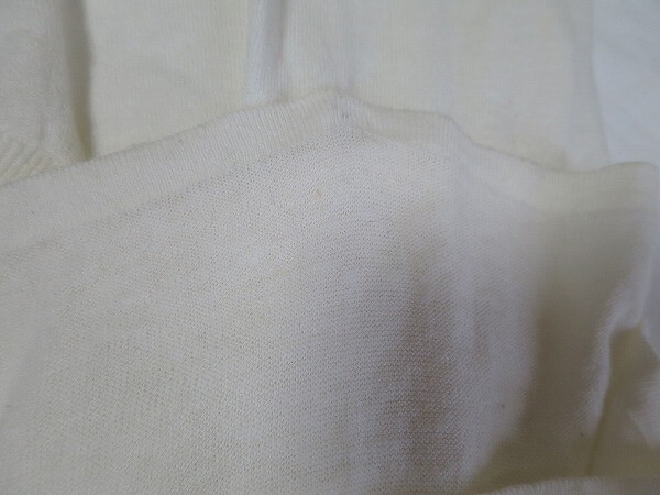ニューヨーカー リネン混半袖カーディガン羽織りの画像5