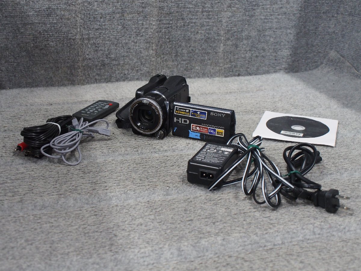 SONY HDR-XR550V デジタルビデオカメラ 通電確認済 中古 B50532