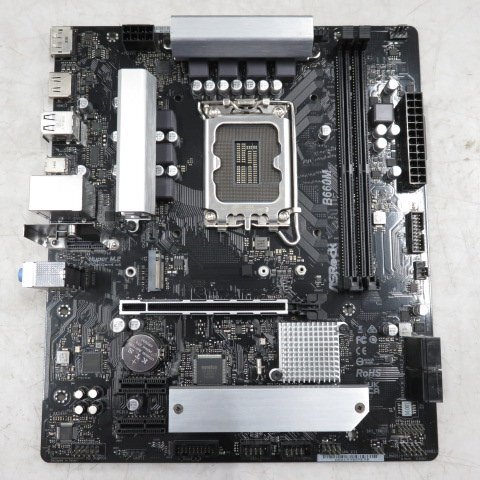 マザーボード ASRock B660M LGA1700 ジャンク P64832の画像1