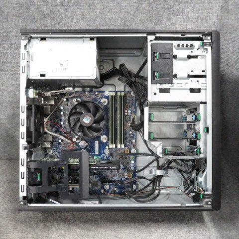 HP Z230 Tower Workstation Xeon E3-1270 v3 3.5GHz 16GB DVDスーパーマルチ nVIDIA QUADRO K2000 ジャンク K36434_画像7