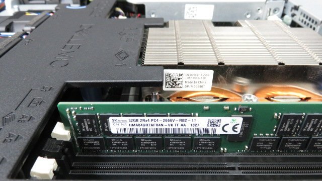 DELL PowerEdge R440 ( Xeon Silver 4110 2.1GHz ) x2基 64GB DVDスーパーマルチ サーバー ジャンク K36416の画像6