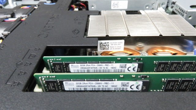 DELL PowerEdge R440 ( Xeon Gold 5217 3.0GHz ) x2基 128GB DVDスーパーマルチ サーバー ジャンク K36419の画像7