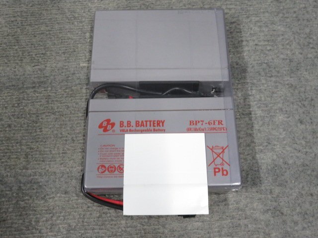 OMRON BXB50F UPS 交換用バッテリー (BY50FW、BX75FW、BX50F、BX35F用) 現状品 B63421の画像4