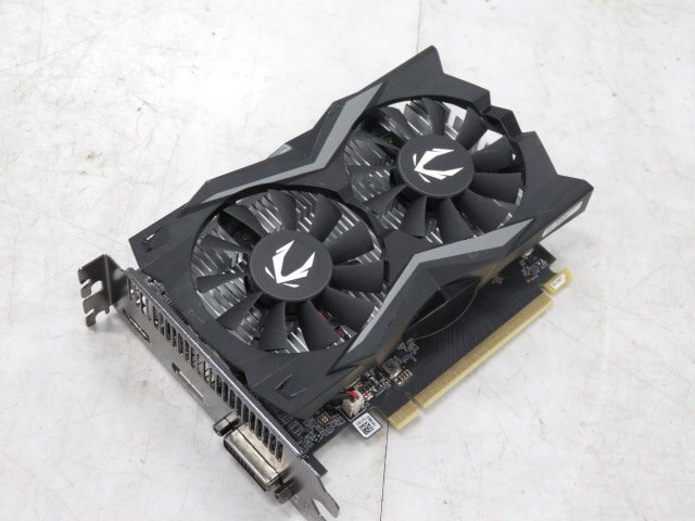 グラフィックボード ZOTAC GeForce GTX1650 4GB ジャンク P10245の画像1