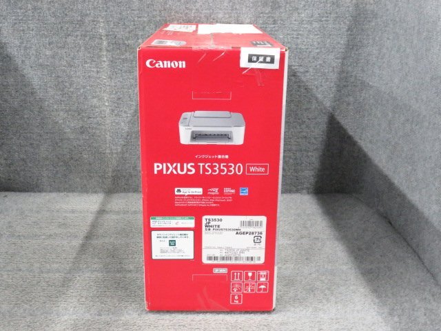 【未使用】Canon PIXUS TS3530 A4 インクジェット複合機 B63382の画像3