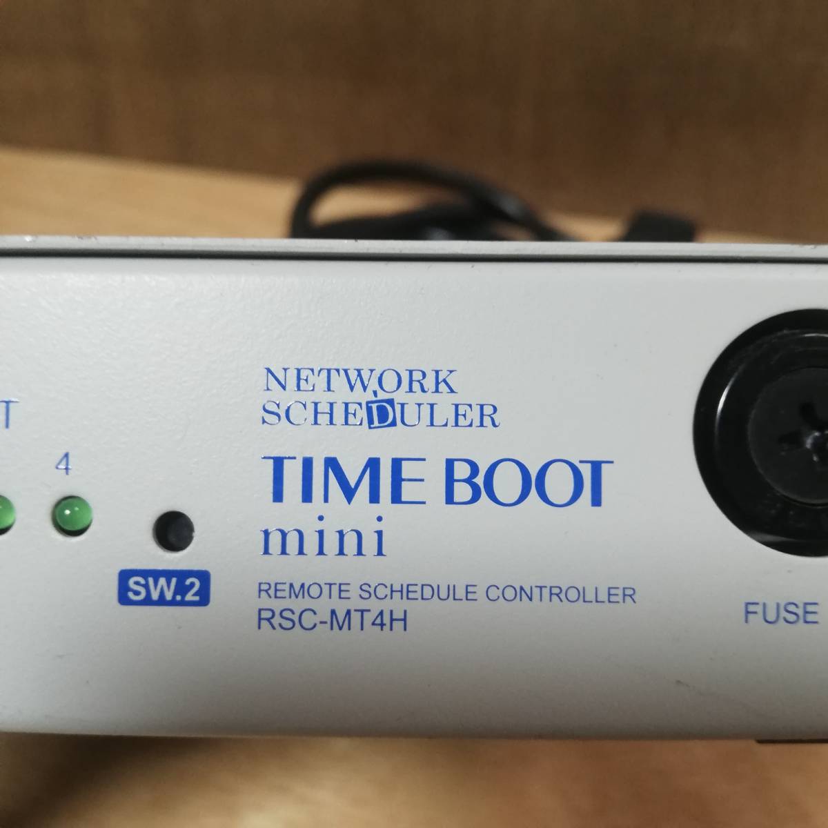 明京電機 TIME BOOT MINI NET WORK SCHEDULER RSC-MT4H スケジューラー (リモート電源管理) 遠隔電源 接点制御装置 PC サーバーの画像3