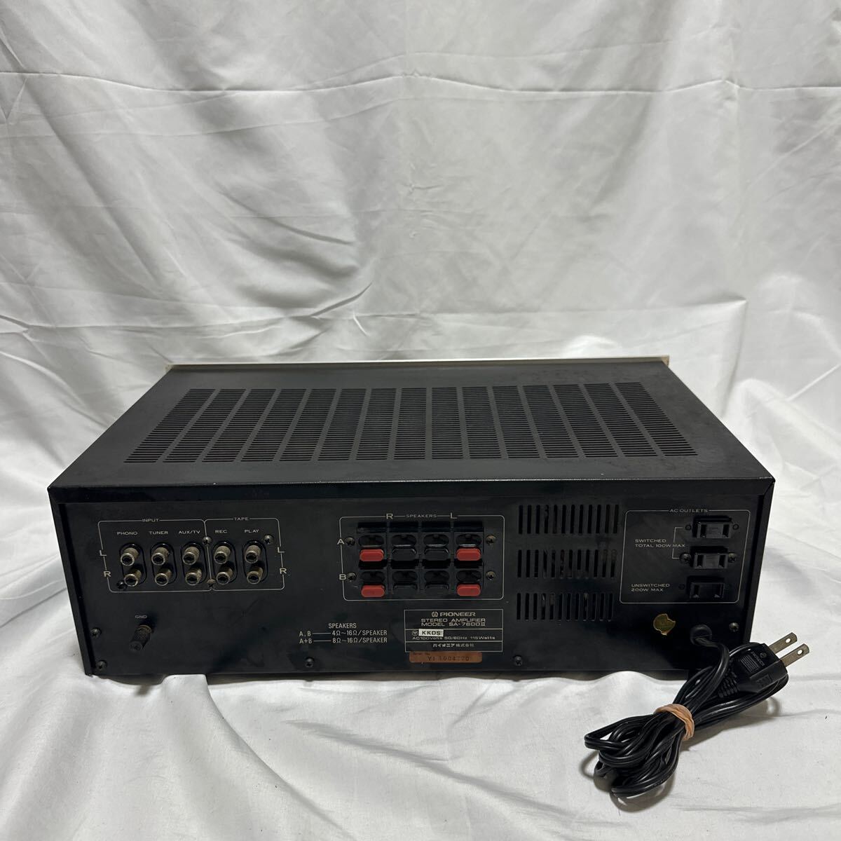 パイオニア SA-7600Ⅱ プリメインアンプ|アンプ パイオニア SA-7600Ⅱ プリメインアンプ|アンプ