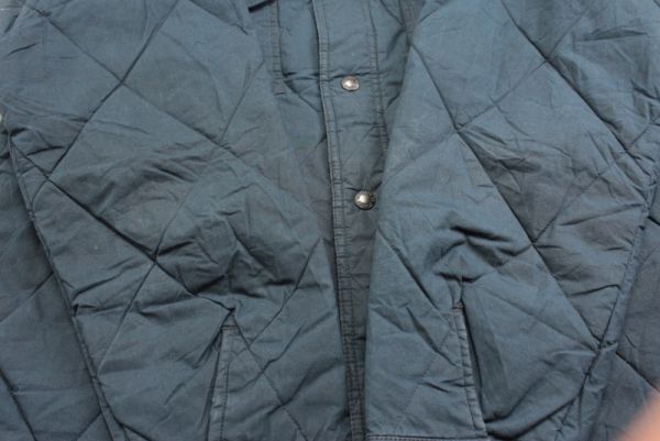 FILSON フィルソン Hyder Quilted Jac Shirts 紺 表L_画像9