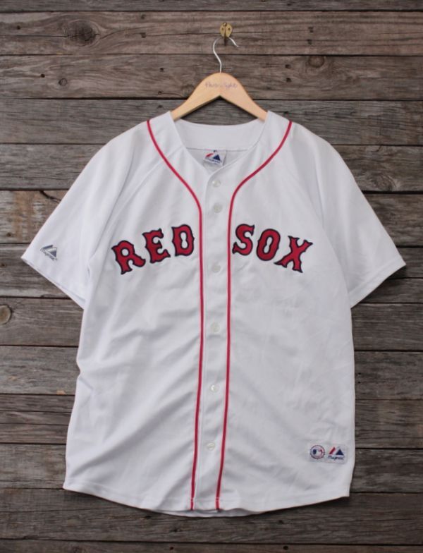 マジェスティック社 RedSOX ベースボールシャツ#34「ORTIZ」モデル 表18/20_画像1