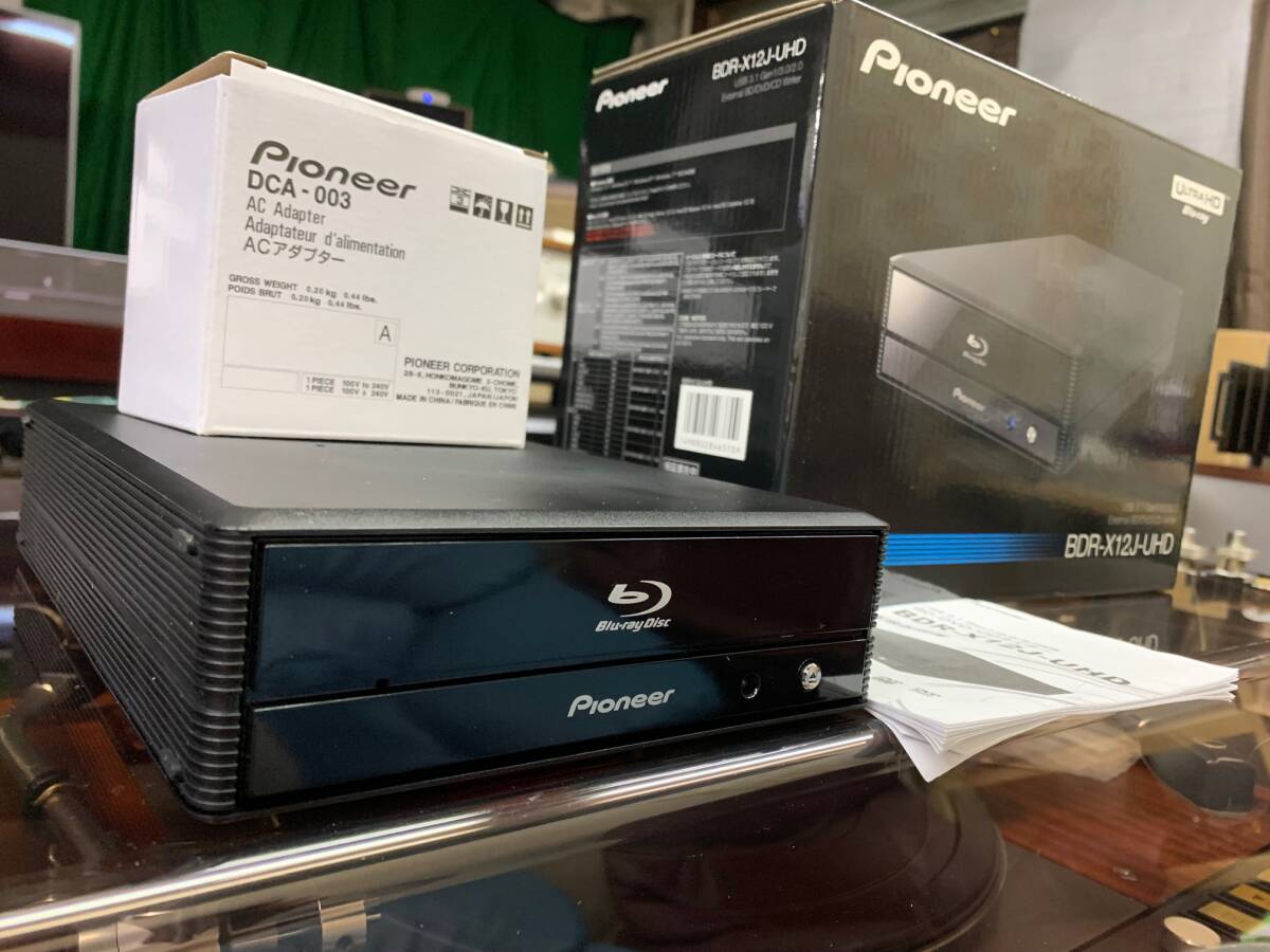 パイオニア 外付けブルーレイドライブ Pioneer BDR-X12J-UHDの画像2