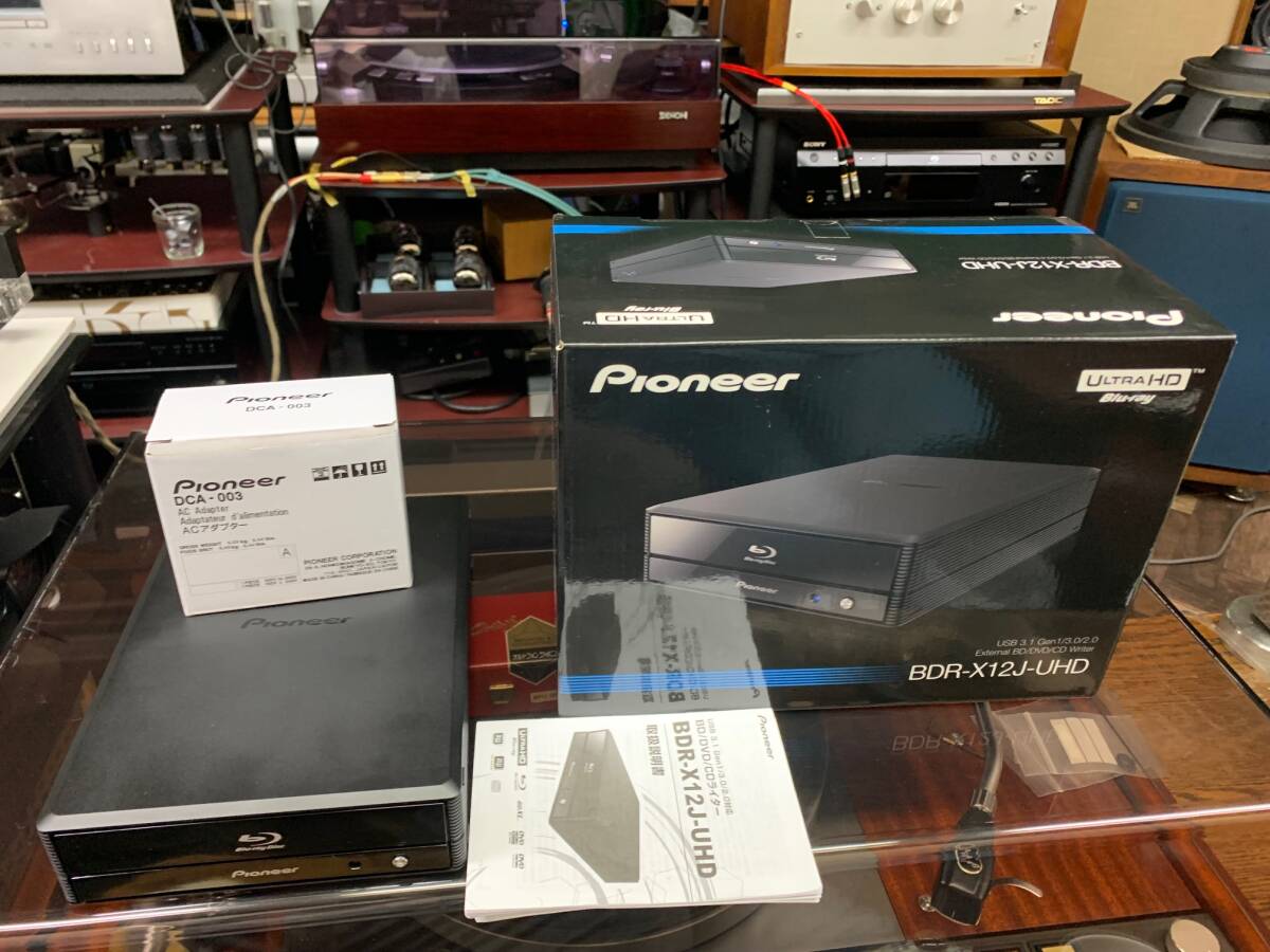 パイオニア 外付けブルーレイドライブ Pioneer BDR-X12J-UHDの画像3