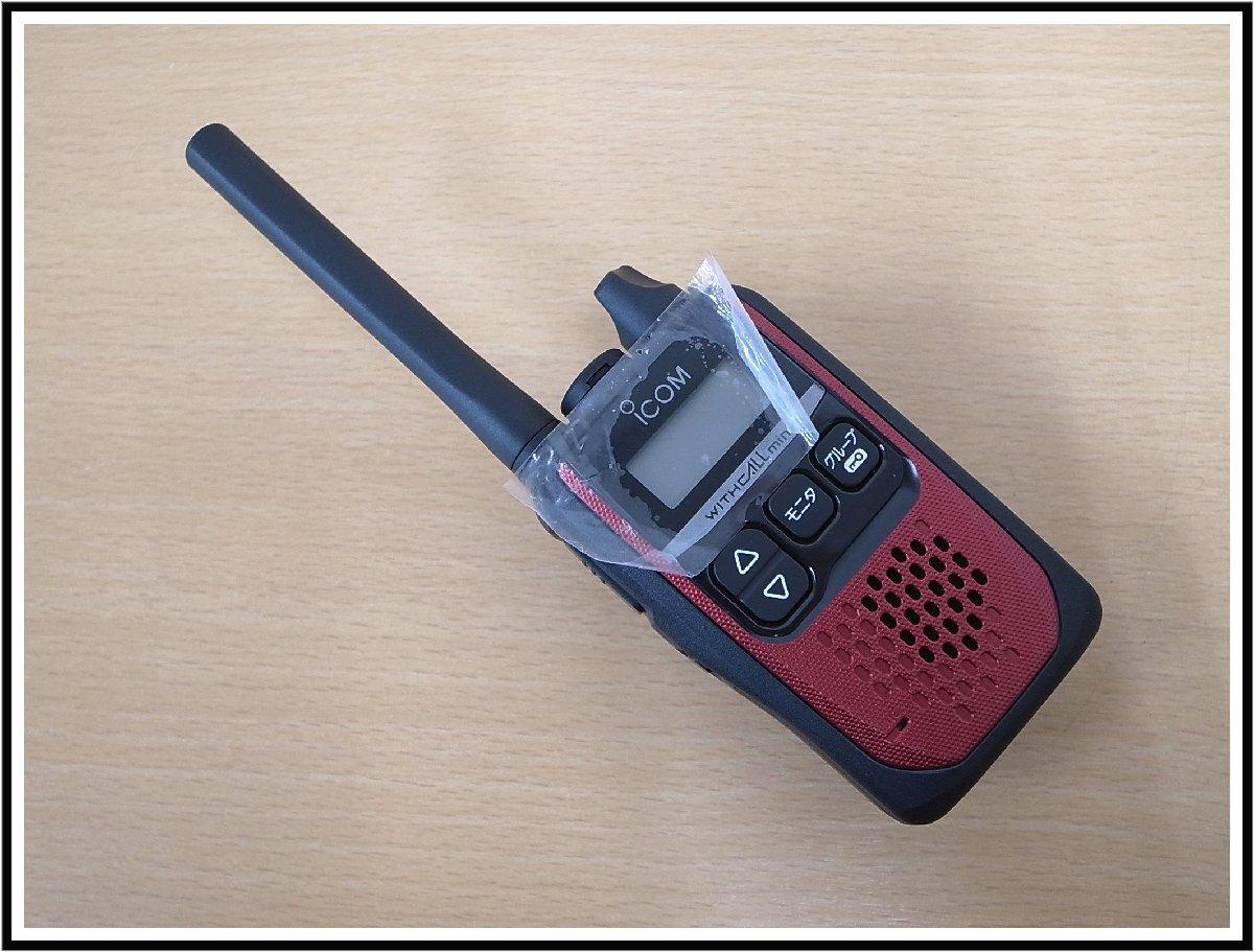 ICOM Icom special small electric power transceiver WITHCALL mini IC-4310 red beautiful goods 