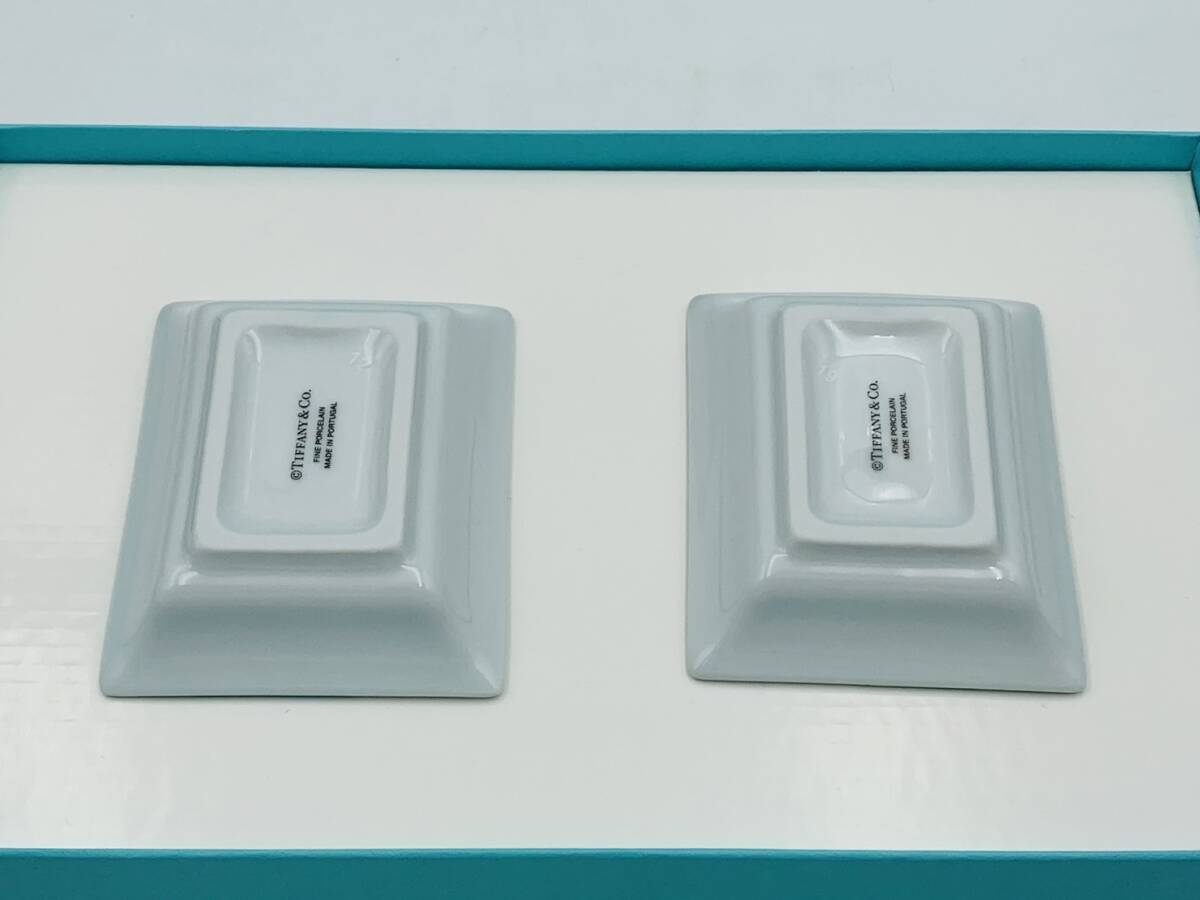 [未使用] TIFFANY&Co. ティファニー ヴィドポシェ 灰皿 ミニ アッシュトレイ 2つセット ペア の画像3