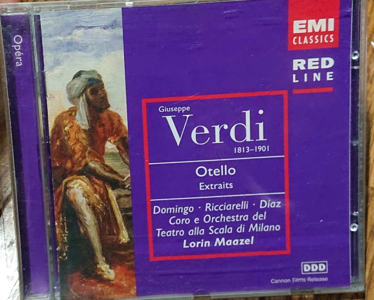 CD ヴェルディ オテロ Verdi: Otello excerpts Maazel EMI CLASSICS 洗浄済_画像1