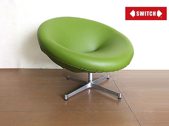  exhibition goods SWITCH/swichi[SpaceChair/ Space chair ]1 seater . sofa 1P sofa /1 -seater / side chair / rotation chair Space Age 