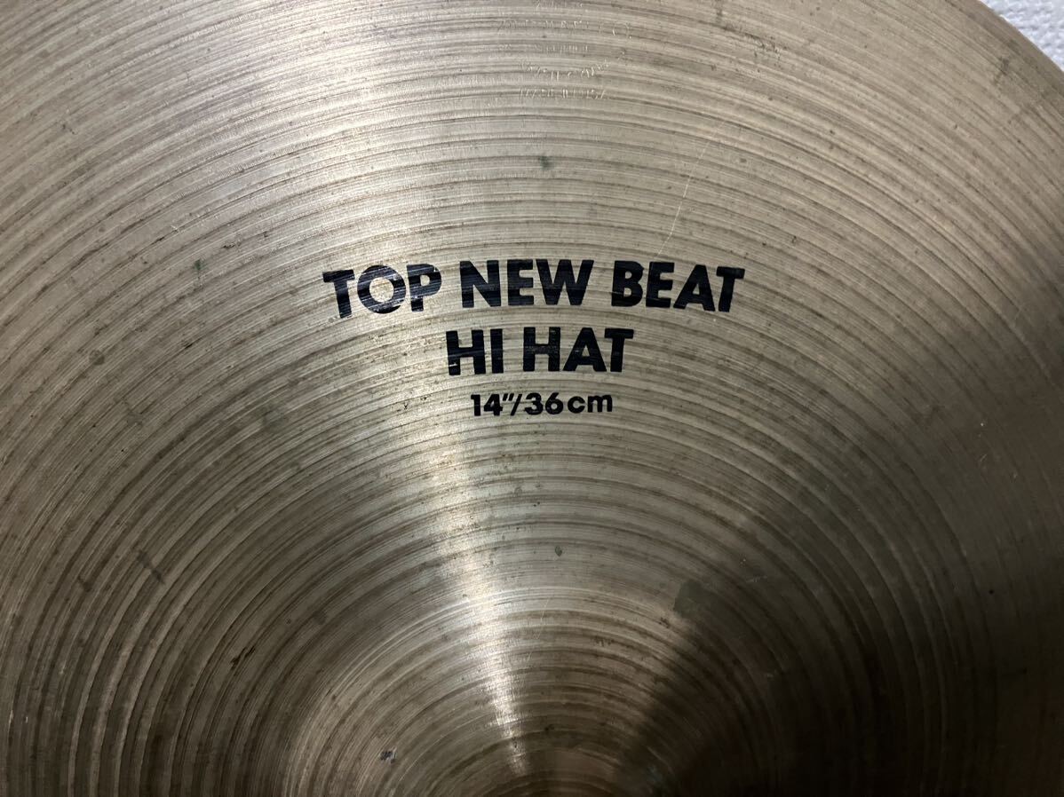 Zildjian ジルジャン A14インチ New Beat Hi Hats ニュービートハイハットの画像2