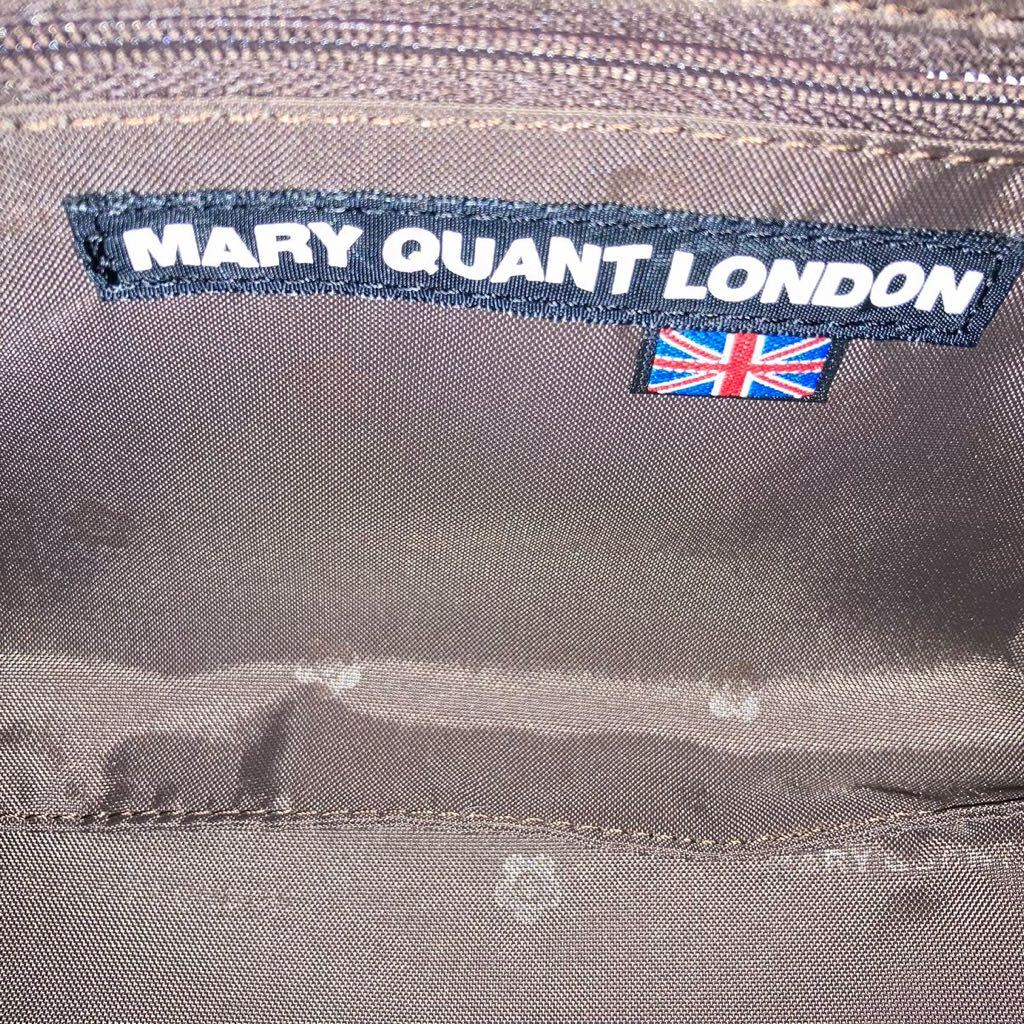 MARY QUANT ボストンバッグ　トートバッグ 大容量　マリークワント_画像9