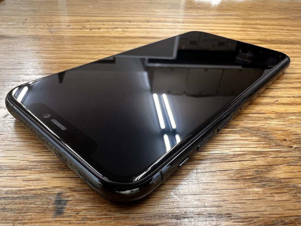 SIMフリー iPhone 11 pro 256GB ネットワーク制限◯ アクティベーションロック解除 ミッドナイトグリーン Apple バッテリー91% MWCC2J/Aの画像5