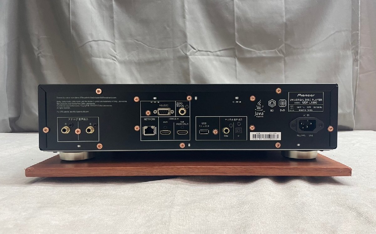 0787 中古品 オーディオ機器 CDプレーヤー Pioneer UDP-LX500 パイオニアの画像7
