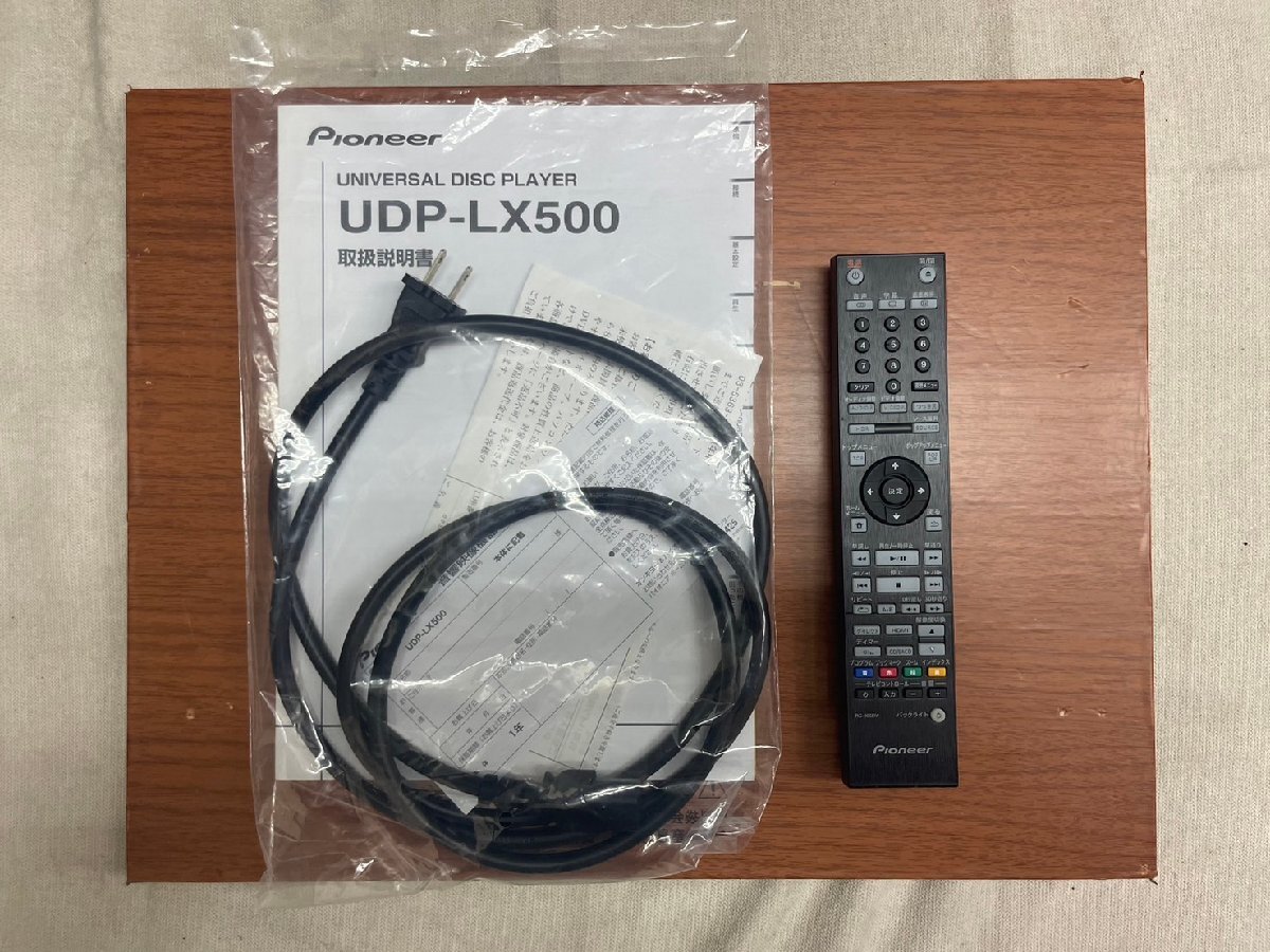 0787 中古品 オーディオ機器 CDプレーヤー Pioneer UDP-LX500 パイオニアの画像9