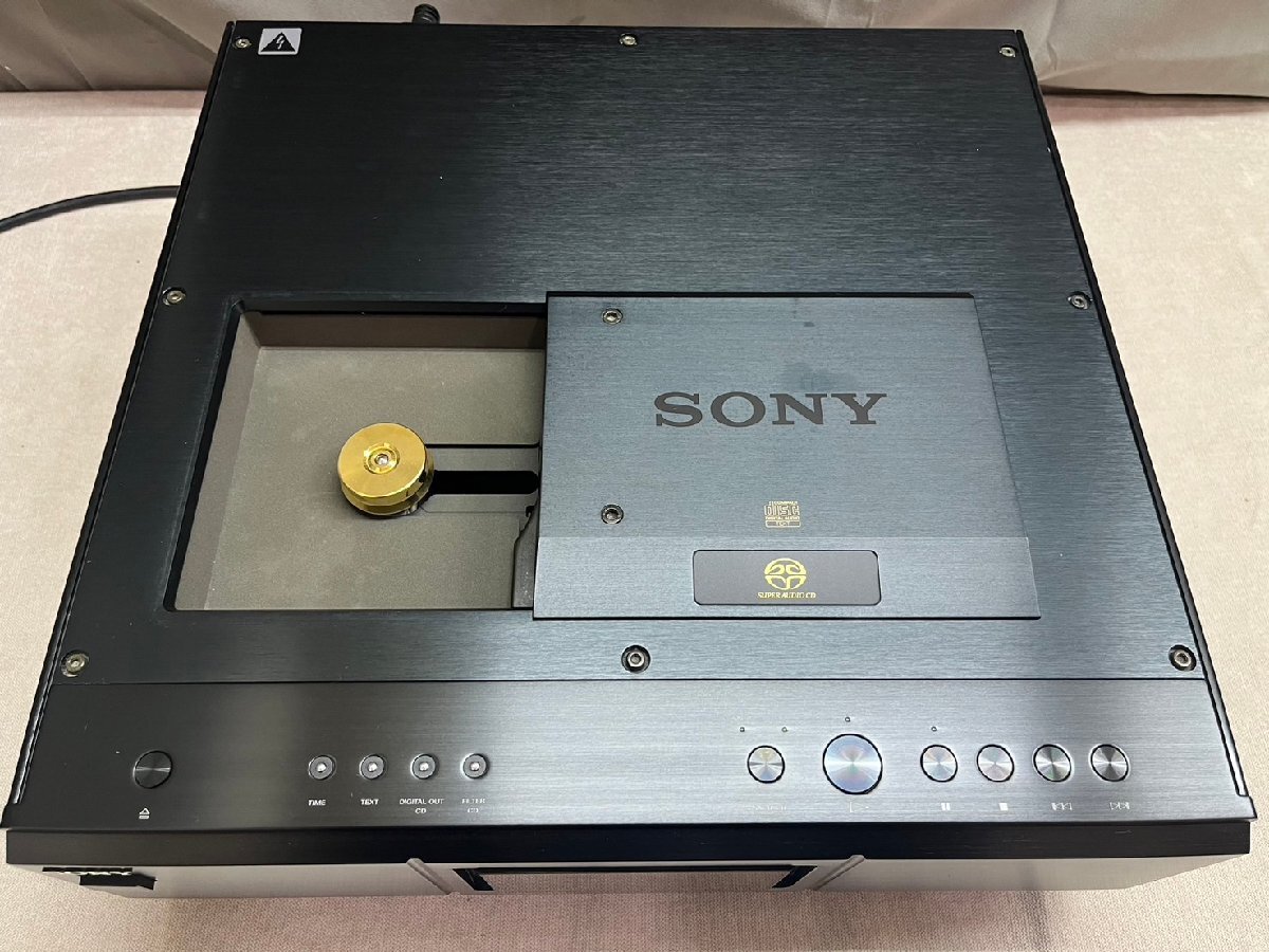 0827 中古品 オーディオ機器 SACDプレイヤー SONY SCD-777ES ソニー CDデッキの画像4