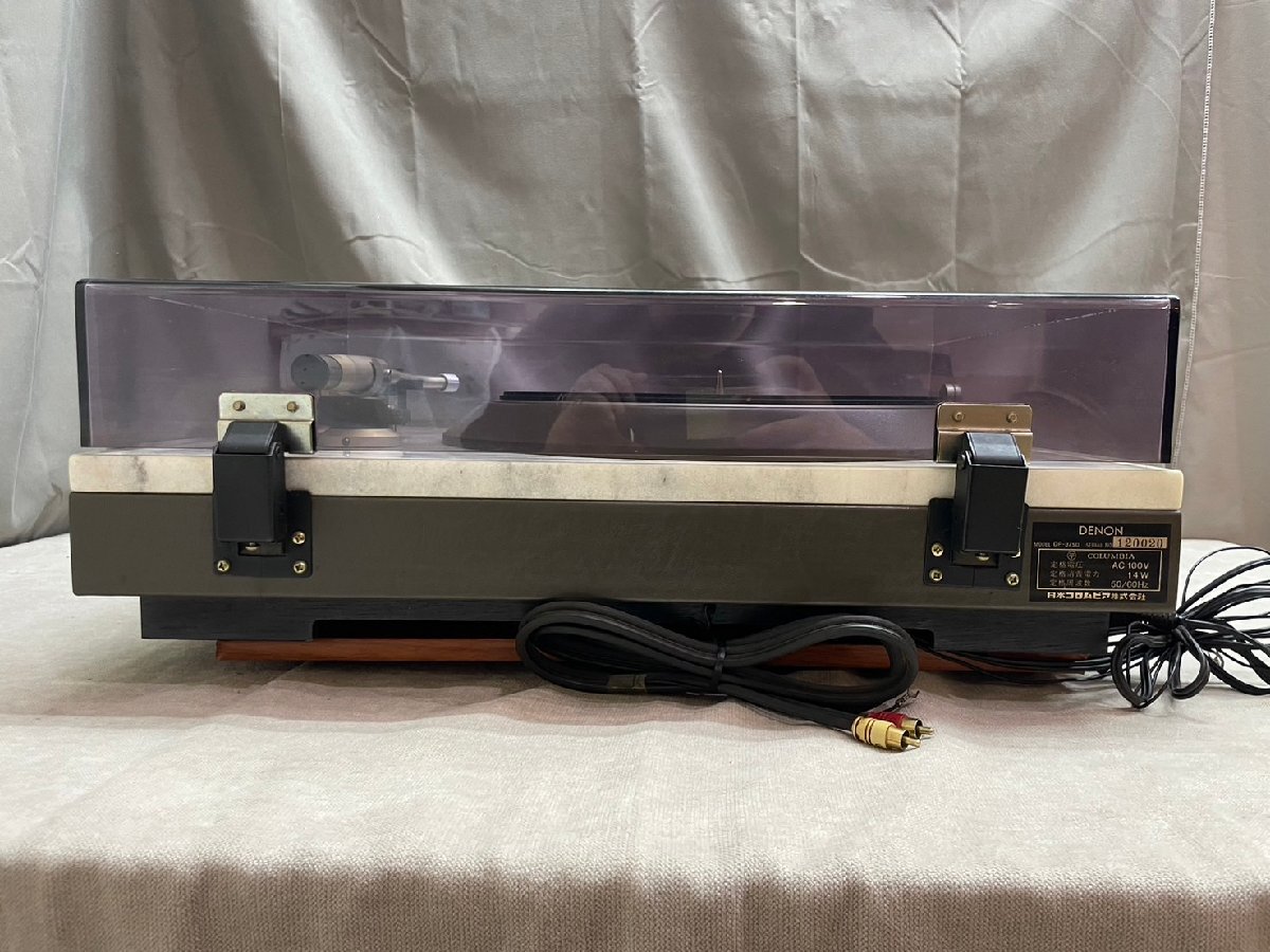 0816　中古品　オーディオ機器　ターンテーブル　DENON DP-3750　デノン　CDプレーヤー_画像5