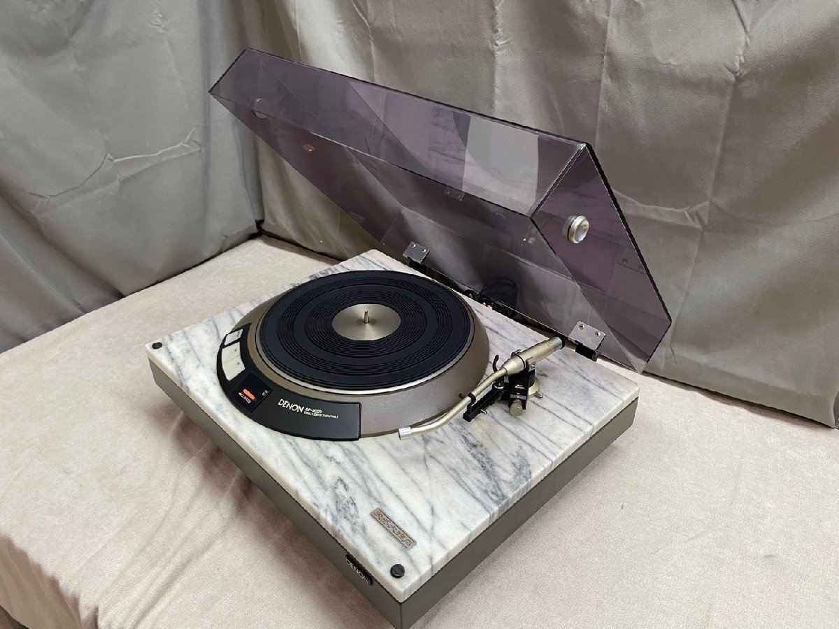 0816　中古品　オーディオ機器　ターンテーブル　DENON DP-3750　デノン　CDプレーヤー_画像1