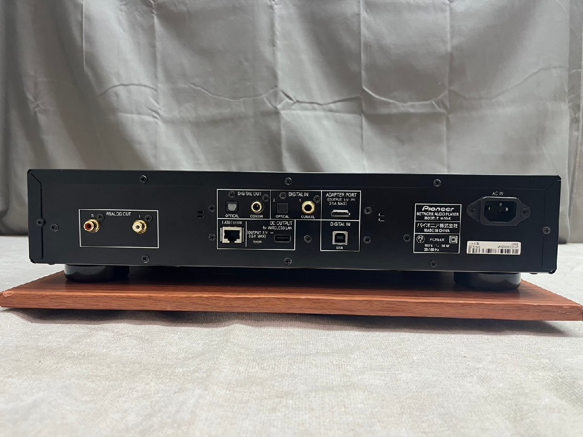 0786　中古品　オーディオ機器　ネットワークオーディオプレーヤー　Pioneer N-50　パイオニア ハイレゾ対応 　AS-WL300_画像6