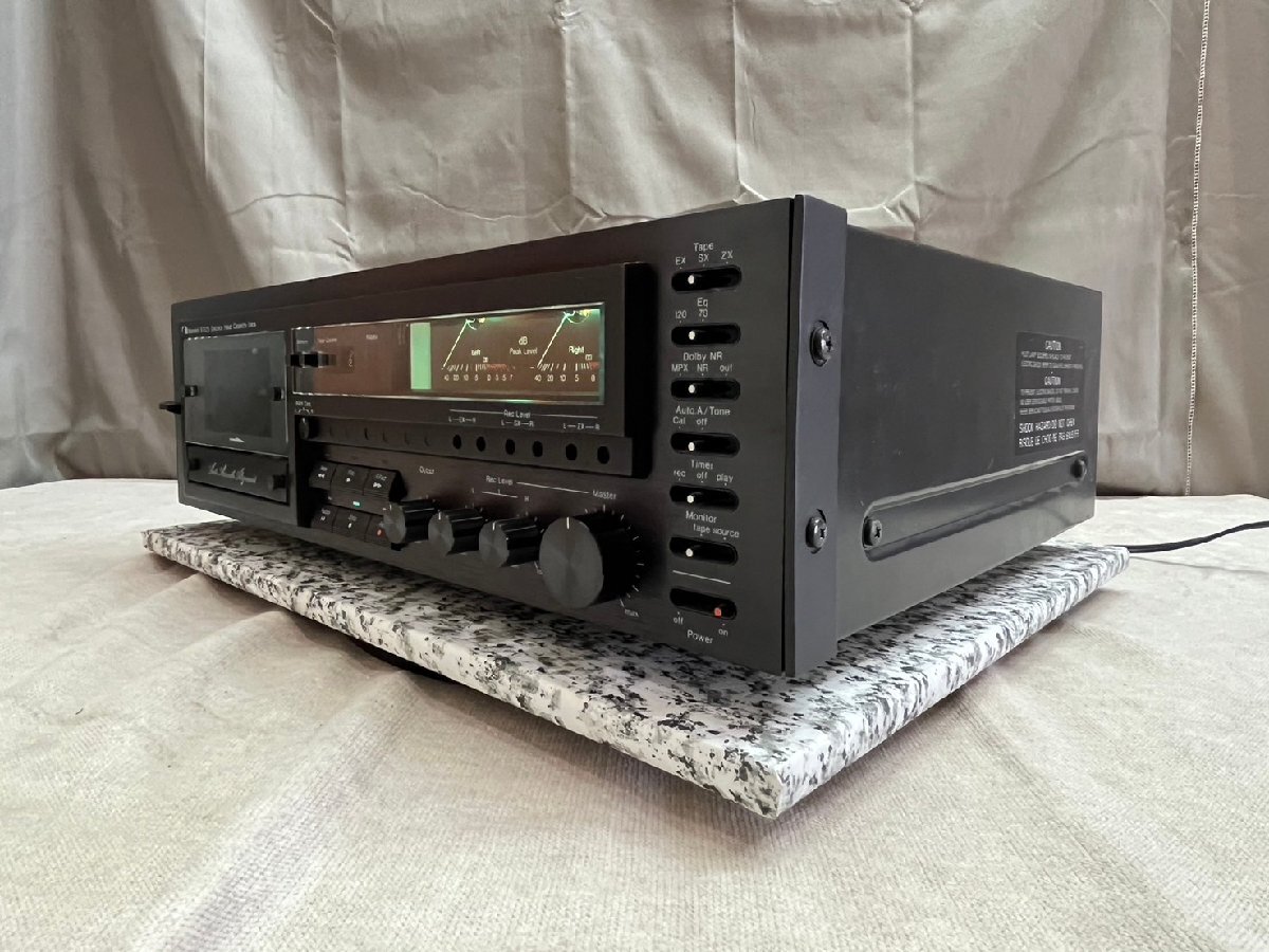 0843　ジャンク品　オーディオ機器　カセットデッキ　Nakamichi 670ZX　ナカミチ