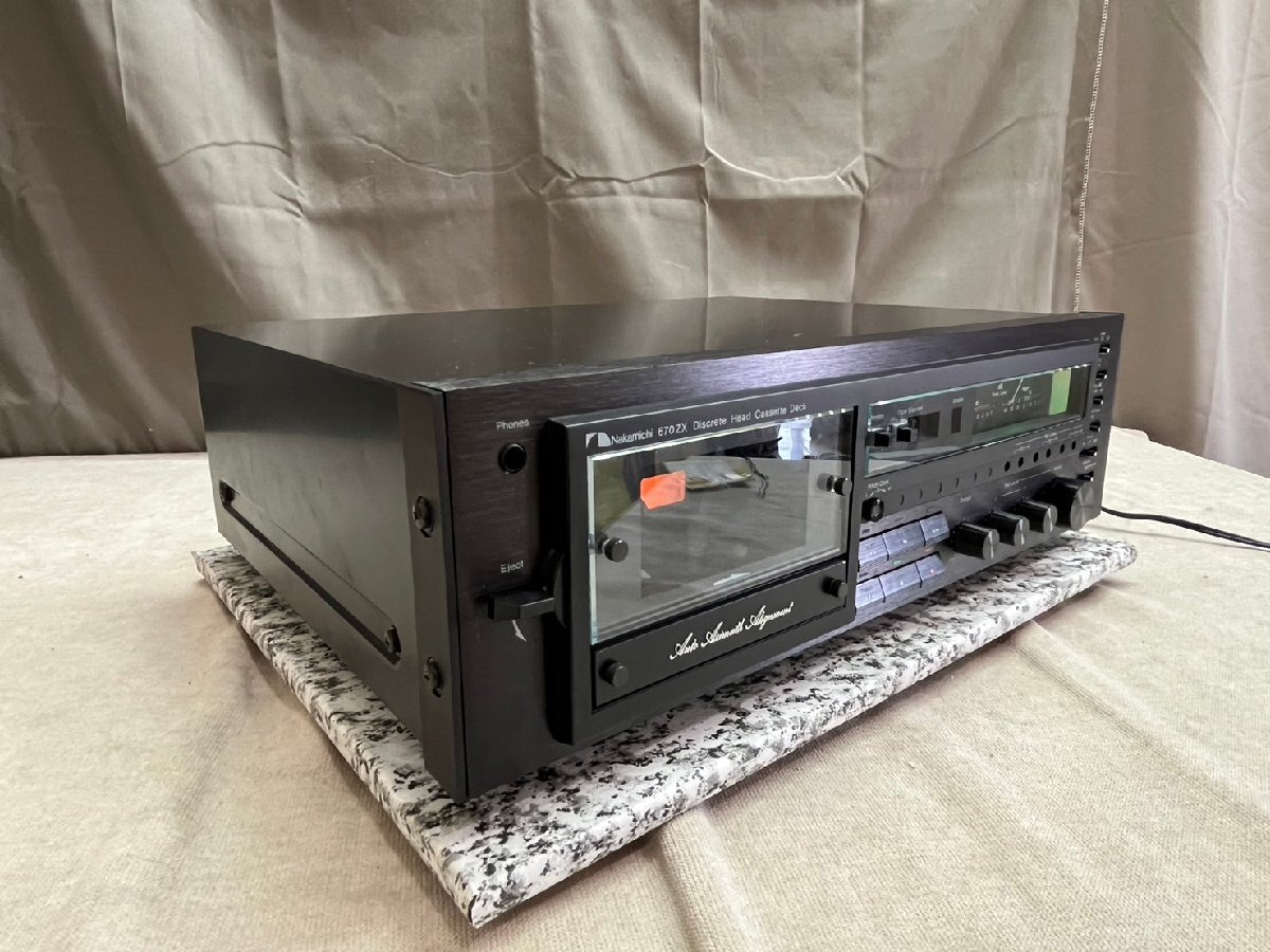 0843 junk audio equipment cassette deck Nakamichi 670ZX Nakamichi 