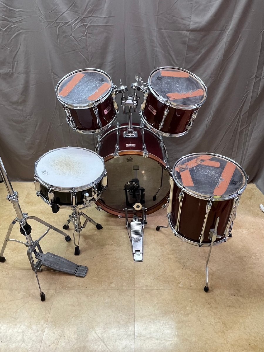 0845　中古品　楽器　ドラムセット　YAMAHA　TT-912RG FT-914RG BD-922RG SD075　ヤマハ_画像2