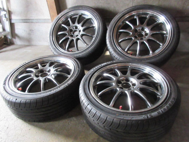 軽量&日本製set!! WORK EMOTION エモーション 11R (GTS/RC) (17x7+47 5H/100) 215/45R17 86 ハチロク プリウス カローラ ツーリング BRZ 他の画像1