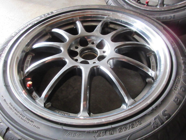 軽量&日本製set!! WORK EMOTION エモーション 11R (GTS/RC) (17x7+47 5H/100) 215/45R17 86 ハチロク プリウス カローラ ツーリング BRZ 他の画像3