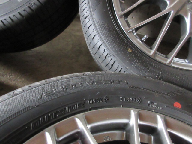 トヨタ 80系 VOXY ヴォクシー NOAH ノア 純正 BBS FORGED (16x6+50 5H/114,3) バリ溝(DUNLOP VEURO VE304/2023) 205/55R16 純正戻し 売切りの画像5