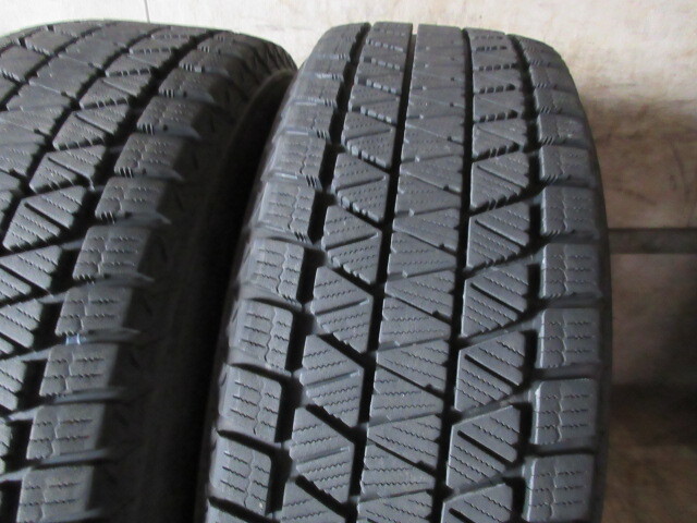 冬用set!! Weds VELVA (GM) (17x7+48 5H/114,3) バリ溝(ブリヂストン DM-V3/2020) 225/65R17 RAV4 エクストレイル X-TRAIL CX-5 CX-7 CR-V の画像8