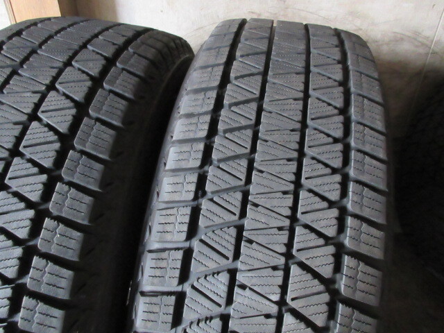 冬用set!! Weds VELVA (GM) (17x7+48 5H/114,3) バリ溝(ブリヂストン DM-V3/2020) 225/65R17 RAV4 エクストレイル X-TRAIL CX-5 CX-7 CR-V の画像10