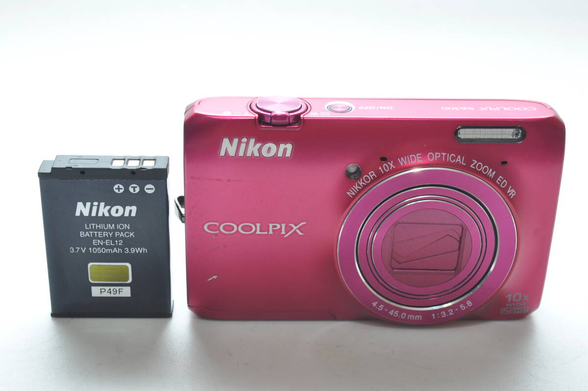 ★極上美品★Nikon ニコン COOLPIX S6300 #A102
