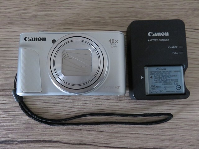 中古 SX730 Canon PowerShot SX730HS 光学40倍 2030万画素 WI-FI 手振補正 動画FullHD デジカメ コンデジの画像1