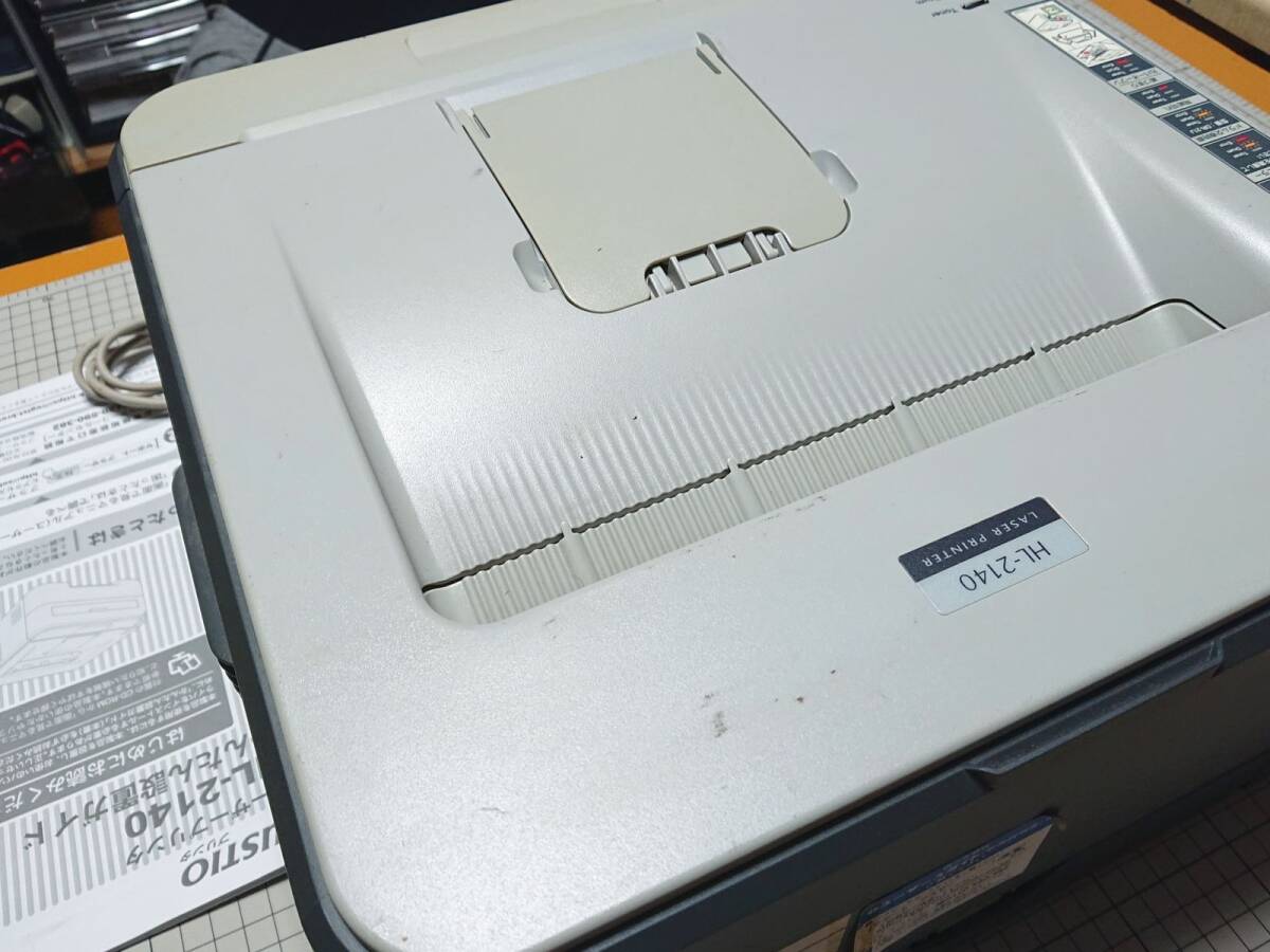 Brother HL-2140 JUSTIO レーザープリンター 動作品_画像2