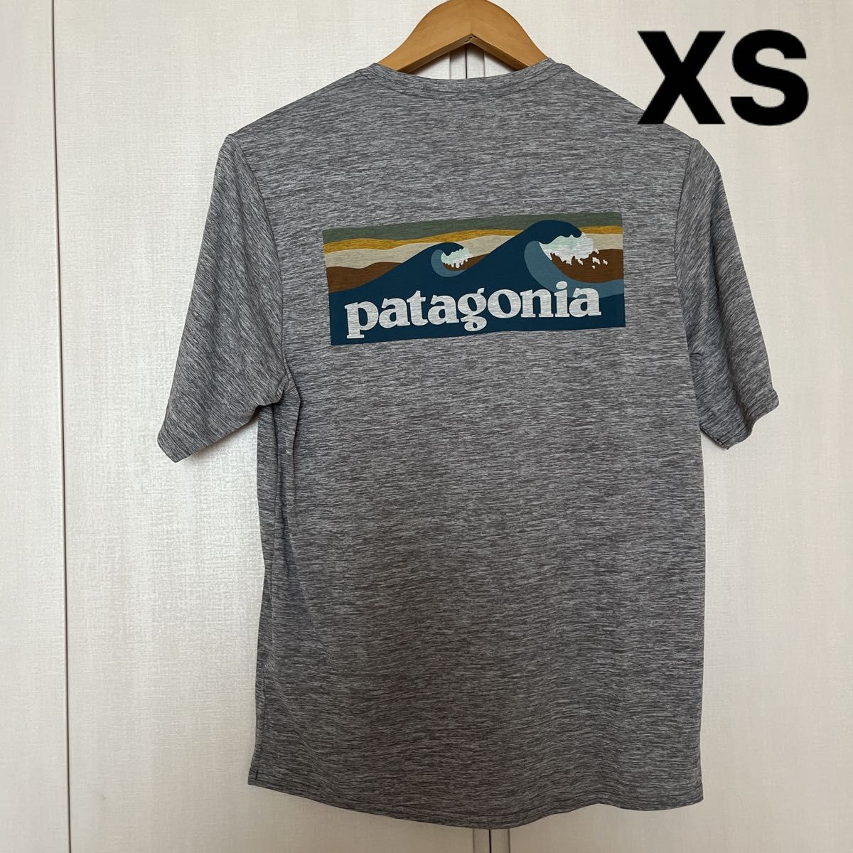 【新品】大人気！パタゴニア　キャプリーンクール　速乾　半袖　Tシャツ　スポーツ　アウトドア　メンズXS