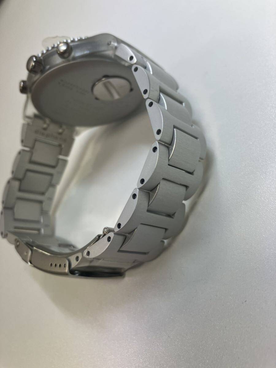  Swatch IRONY хронограф наручные часы aluminium ремень неподвижный не использовался 
