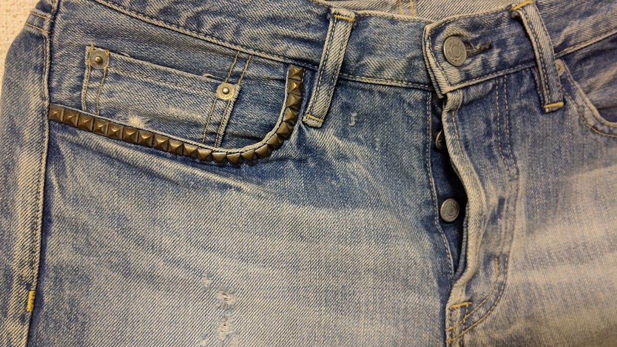 HYSTERIC GLAMOUR WPR加工デニム ストレートパンツセット|Yahoo HYSTERIC GLAMOUR WPR加工デニム ストレートパンツセット|Yahoo