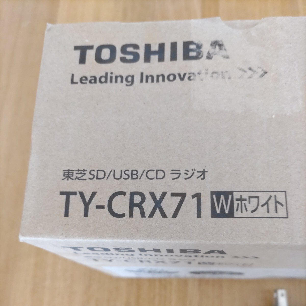 TOSHIBA CD ラジオ TY-CRX71 アンテナなし ジャンク品の画像8