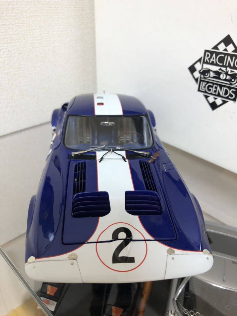 美品　EXOTO エグゾト 1/18 Corvette Grand Sport コルベット グランドスポーツ クーペ セブリング 12h 1964 #2 RLG18026