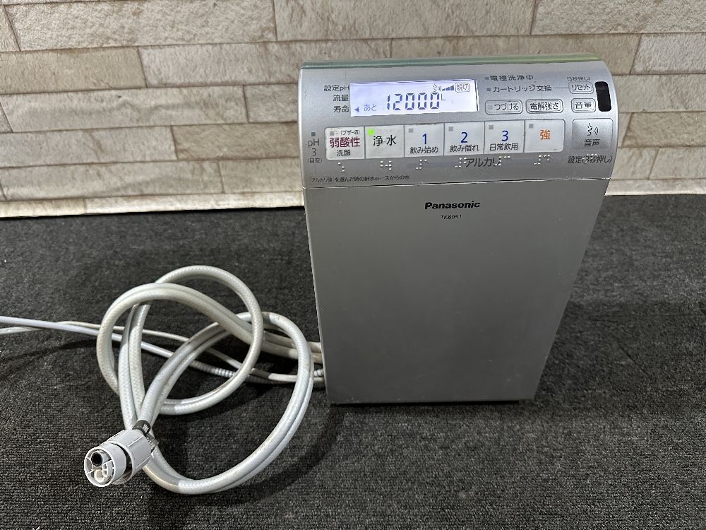 101*0 Panasonic water ionizer TK8051 / Panasonic electrolysis water water purifier 0*