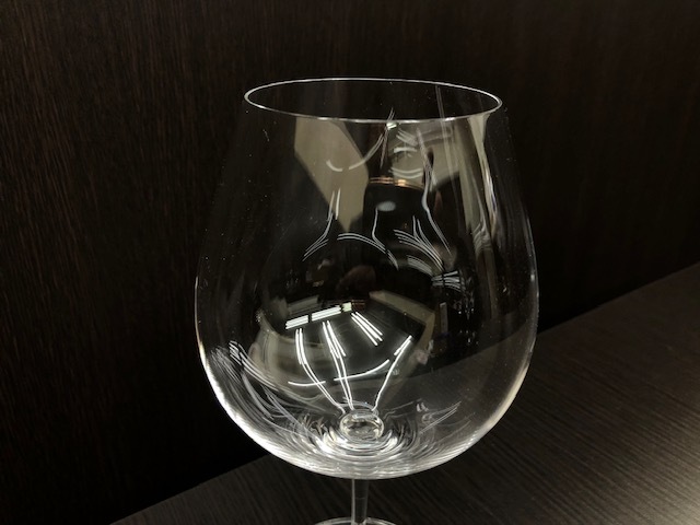 『美品 RIEDEL リーデル ワイン ソムリエ グラス シャンパン 高さ約21.5㎝ 口径約7.0㎝』の画像2