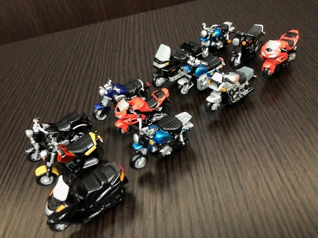 『★チョロＱ 箱付き 計12台 チョロバイク コレクション チョロキュー 開封品 バイク 玩具 動作未確認 現状品』の画像3