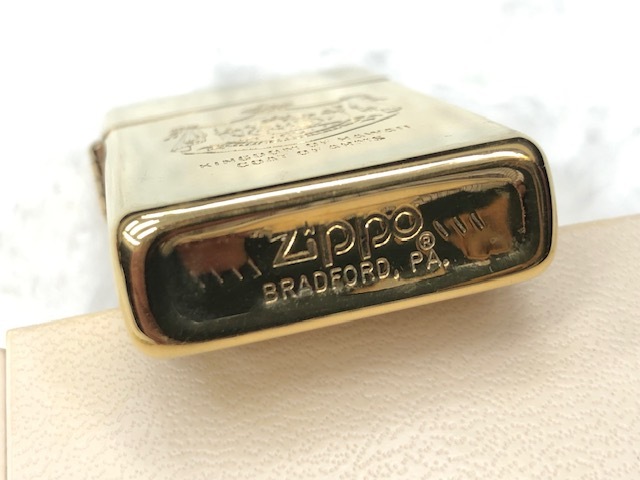 『【Zippo / ジッポー】オイル ライター KINGDOM OF HAWAII-COAT OF ARMS ゴールド 喫煙 グッズ タバコ 着火未確認 レターパックプラス発送の画像6