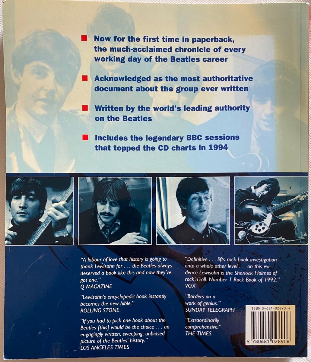 The Complete Beatles chronicle ビートルズ年譜