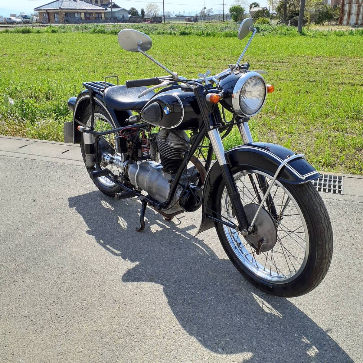 BMWR25 実動 現状車 旧車 希少 絶版1950〜1951年式（検Z250LTD Z400FX Z250FT ZRX ゼファーZ2 Z1 KH ドカティー BMW R25の画像1